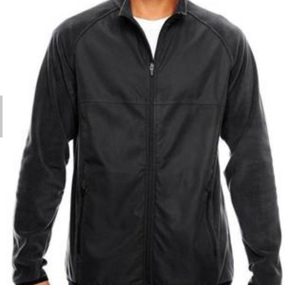 Men's Microfleece Jacket Black 2XL NWT - Picture 4 of 4